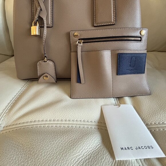 MARC JACOBS "THE EDITOR" BAG - LIGHT SLATE COLOR - Picture 7 of 16